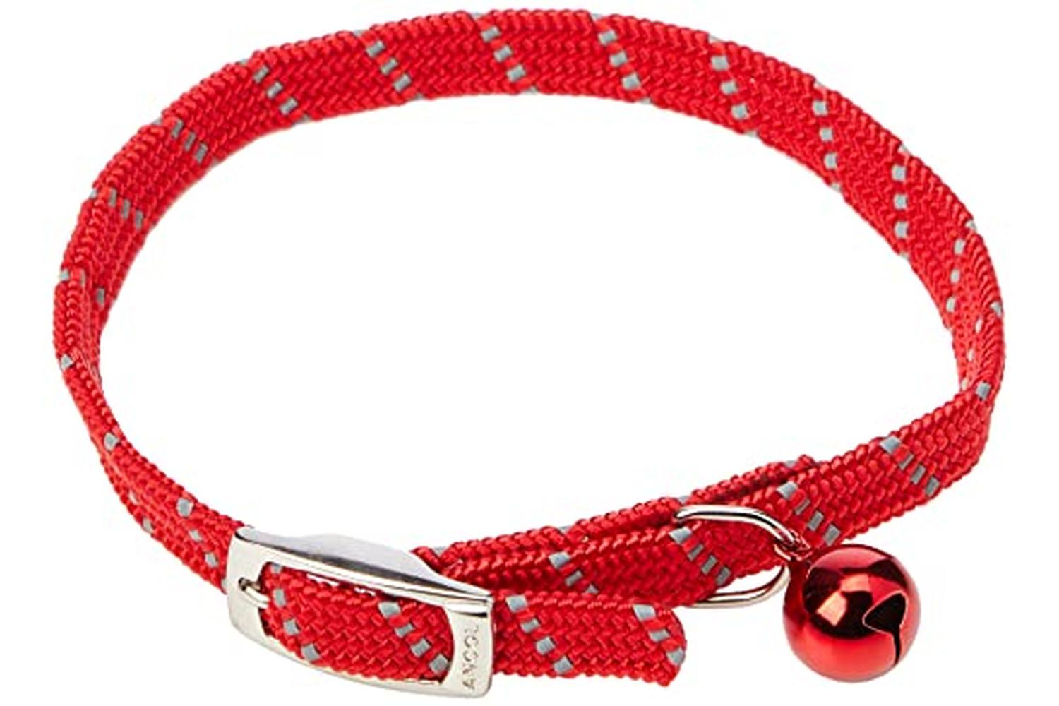 Ancol Bp-396277 - An Collar Cat Reflec Red 20-30cm-2