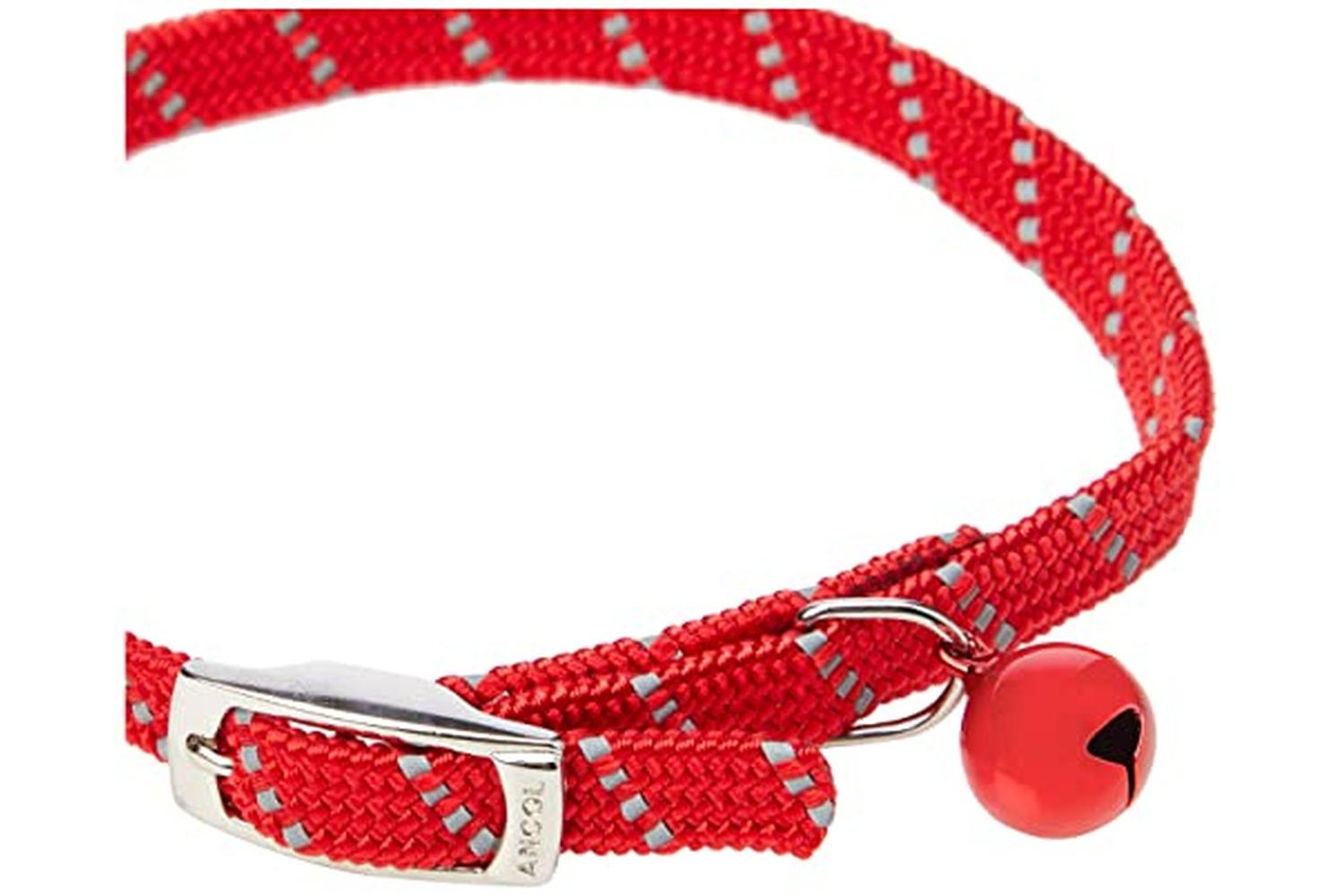 Ancol Bp-396277 - An Collar Cat Reflec Red 20-30cm-3