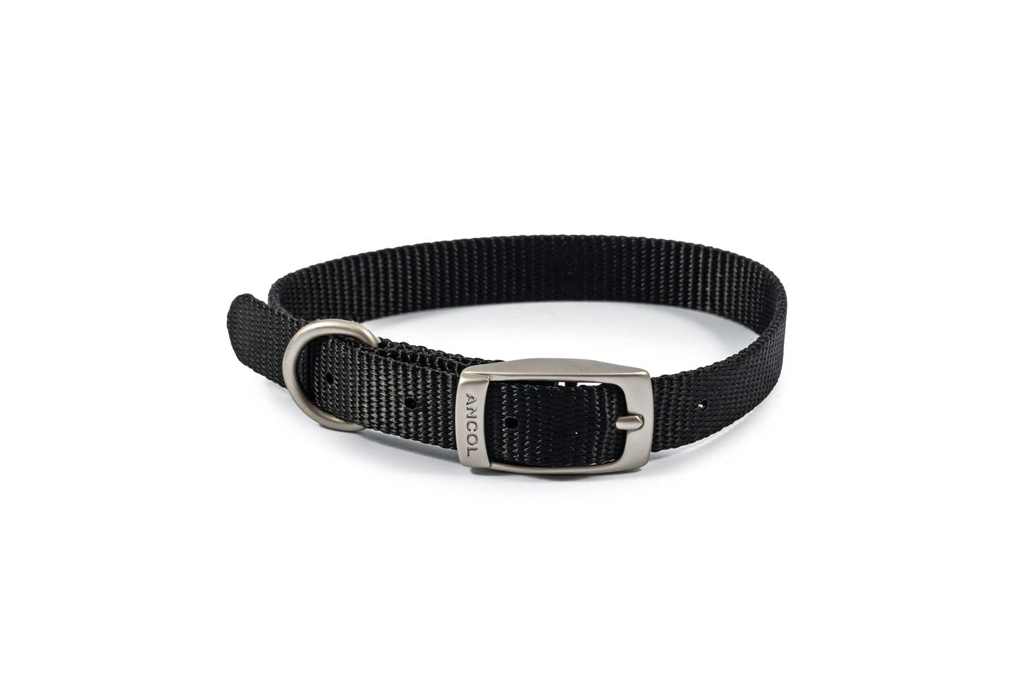 Ancol Bp-874203 - An Nylon Dog Collar Blk 26-31cm Size 2