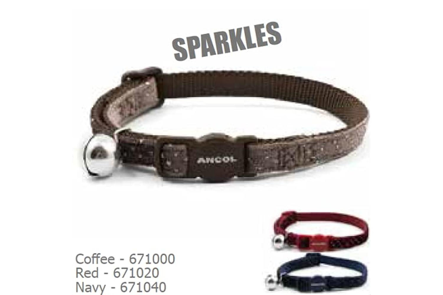 Ancol Bp-396200 - An Collar Cat Velvet Red 20-30cm-3