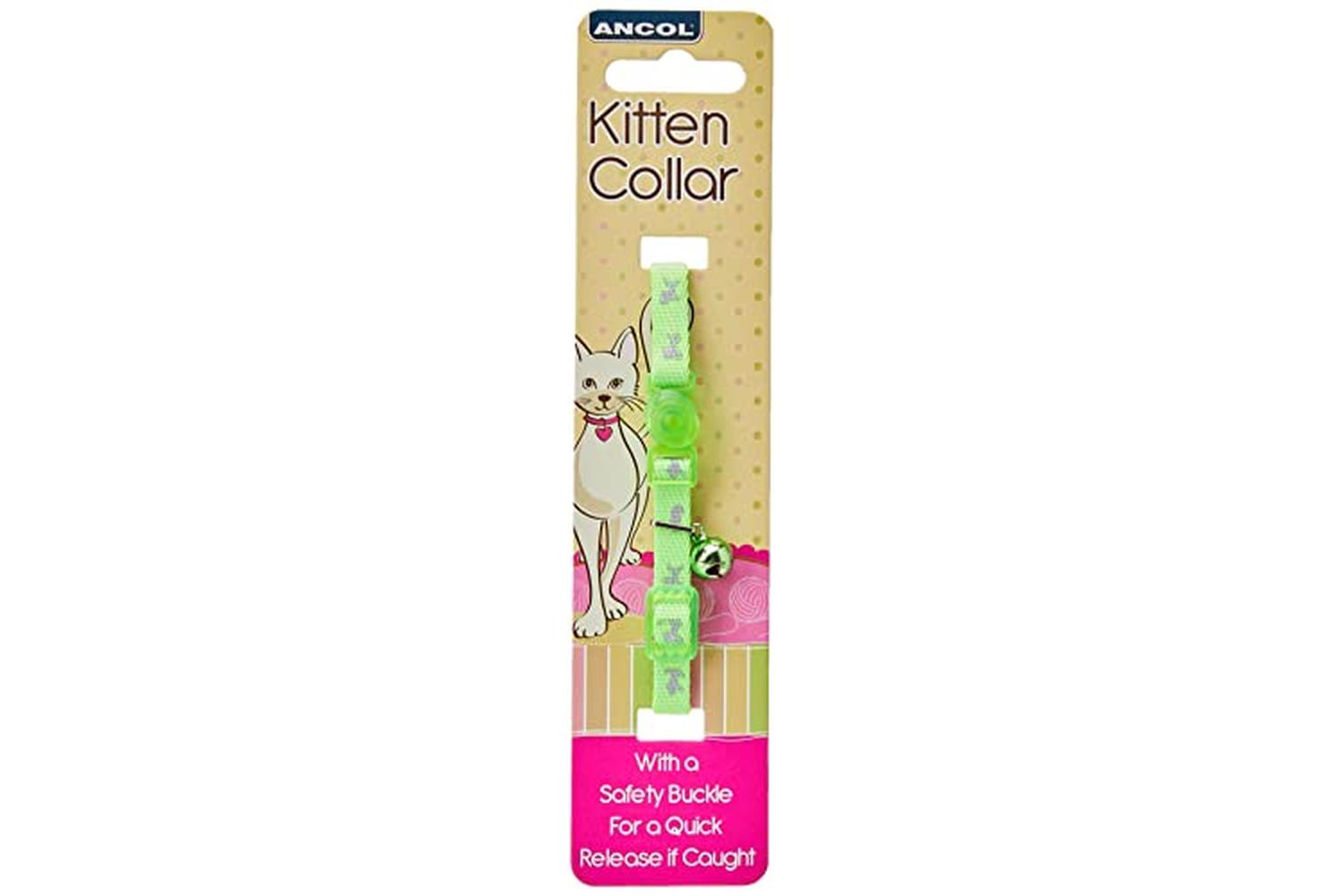 Ancol Bp-396222 - An Collar Kitt Hiviz Grn 11-20cm