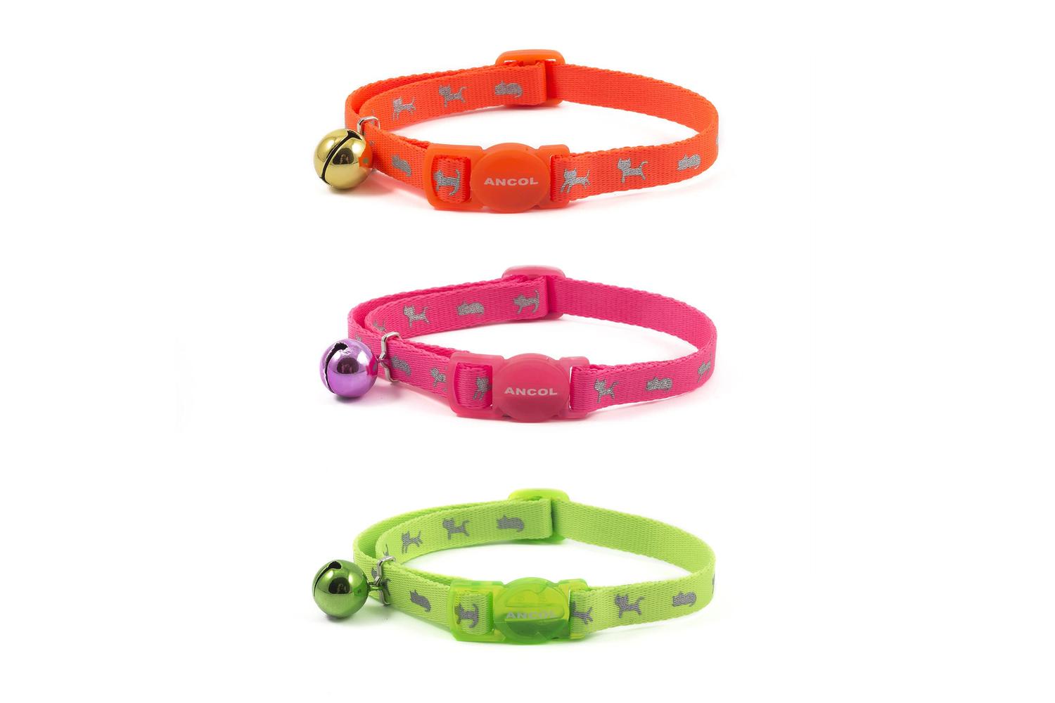 Ancol Bp-396233 - An Collar Kitt Hiviz Pnk 11-20cm-3