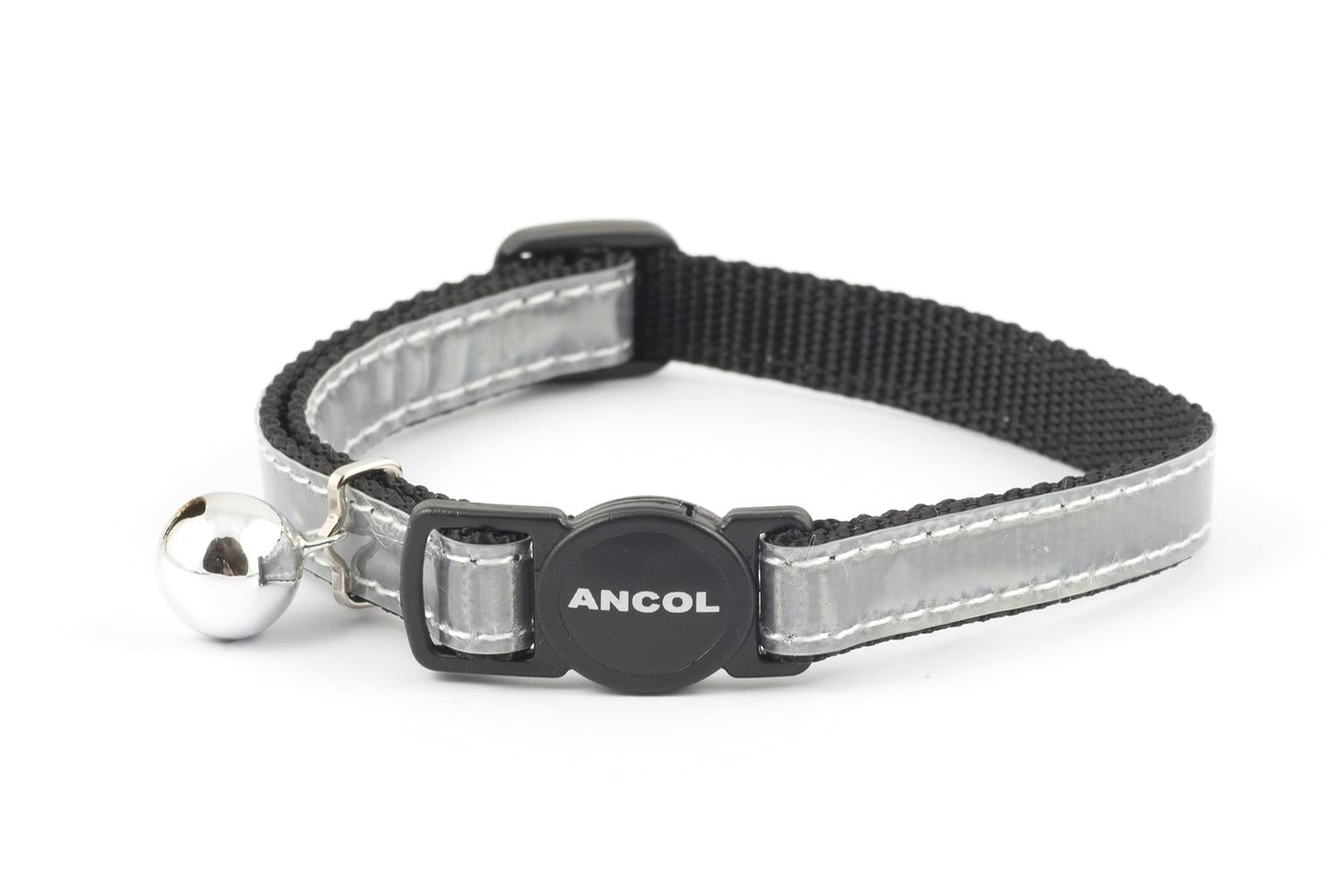Ancol Bp-242813 - An Cat Col Gloss Ref Sil 20-30cm