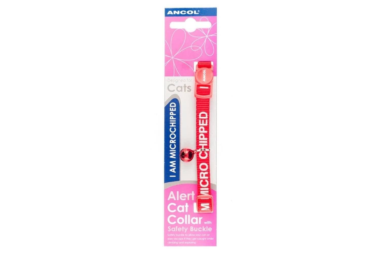Ancol Bp-284666 - An Cat Collar M'chipped 20-30cm-2