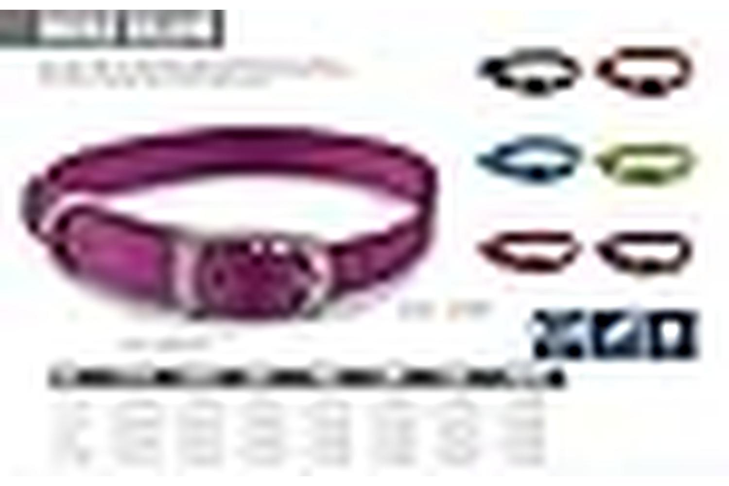 Ancol Bp-800131 - An Nylon Dog Collar Red 20-26cm Size 1-3