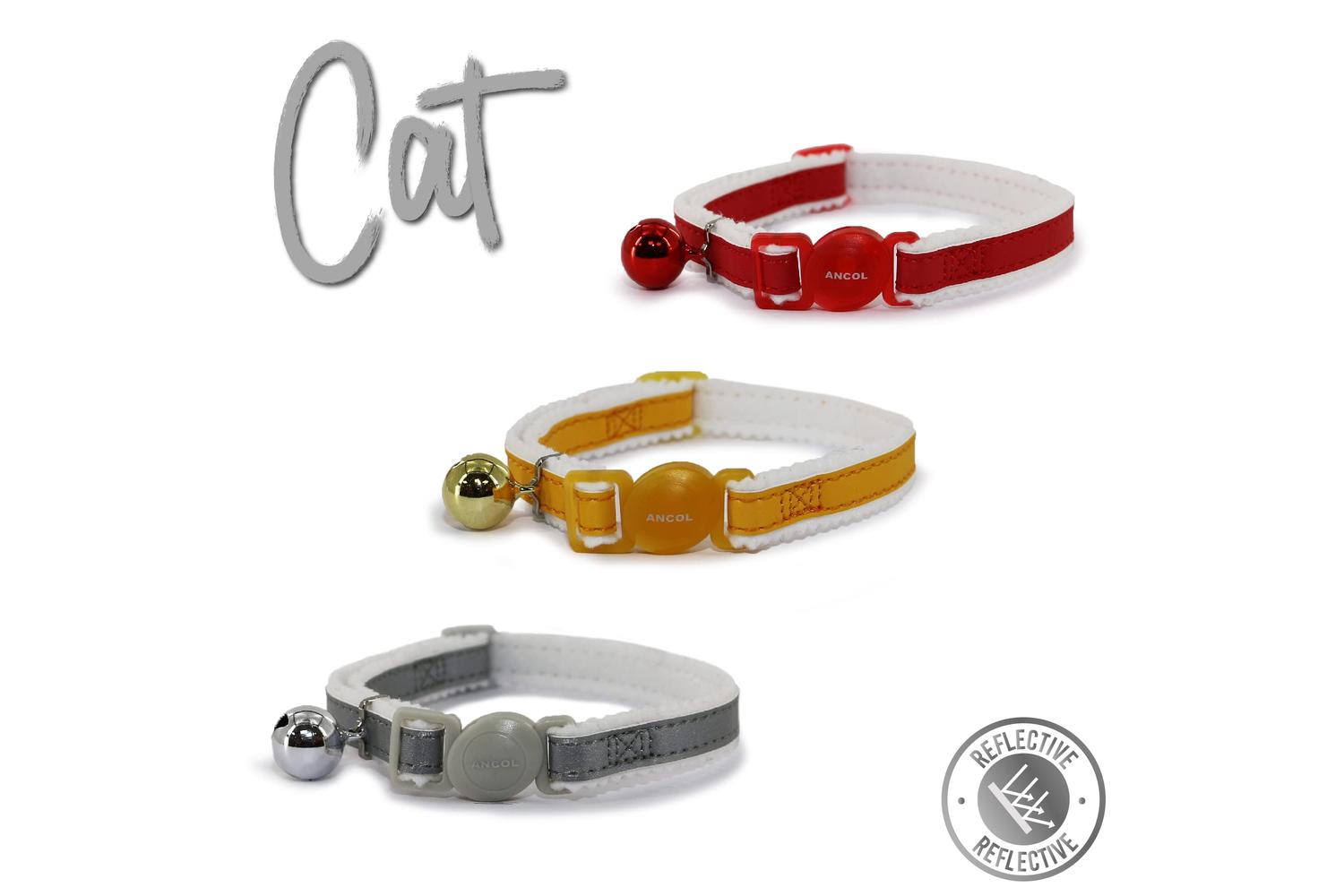 Ancol Bp-396255 - An Collar Cat Reflec Sil 20-30cm-2