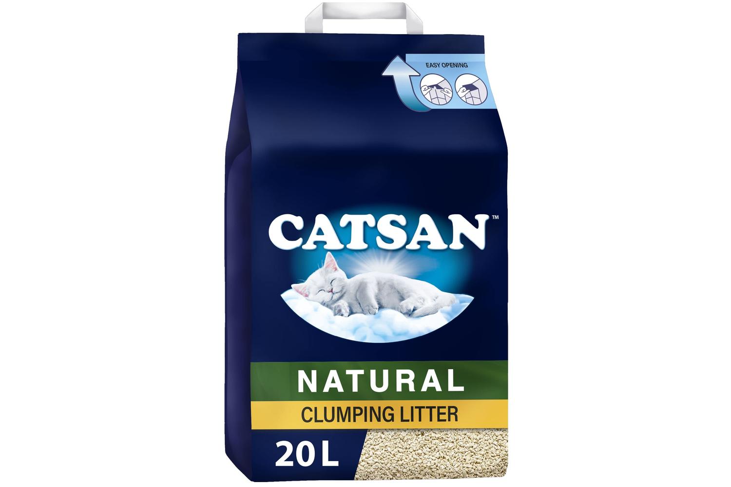 Catsan Bp-610466 - Catsan Nat Clump Litter - 20ltr