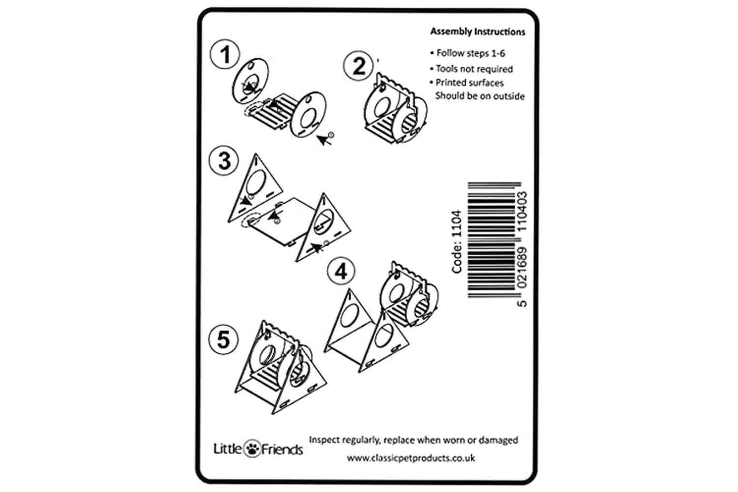 Classic Bp-815100 - Lf Sml Animal Swing - Sgl-2