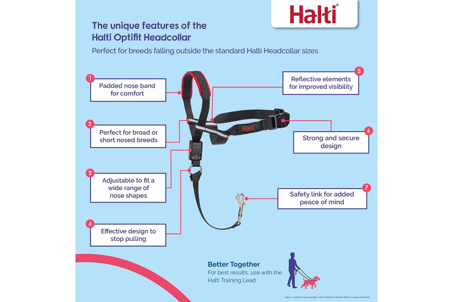 Company Of Animals Bp-120353 - Halti Optifit Sml-2