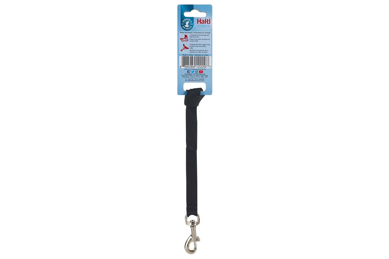 Company Of Animals Bp-610766 - Halti Link Black - Sgl-2