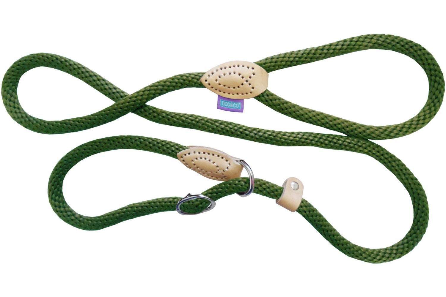 Dog For Dog Bp-87580 - H&b Sliplead S/rope Green14mmx60