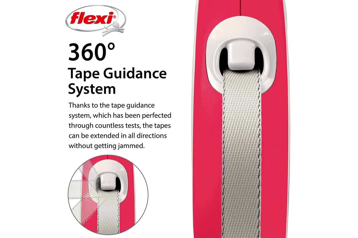 Flexi Bp-719356 - Flexi C/fort Tape 5m Red-3