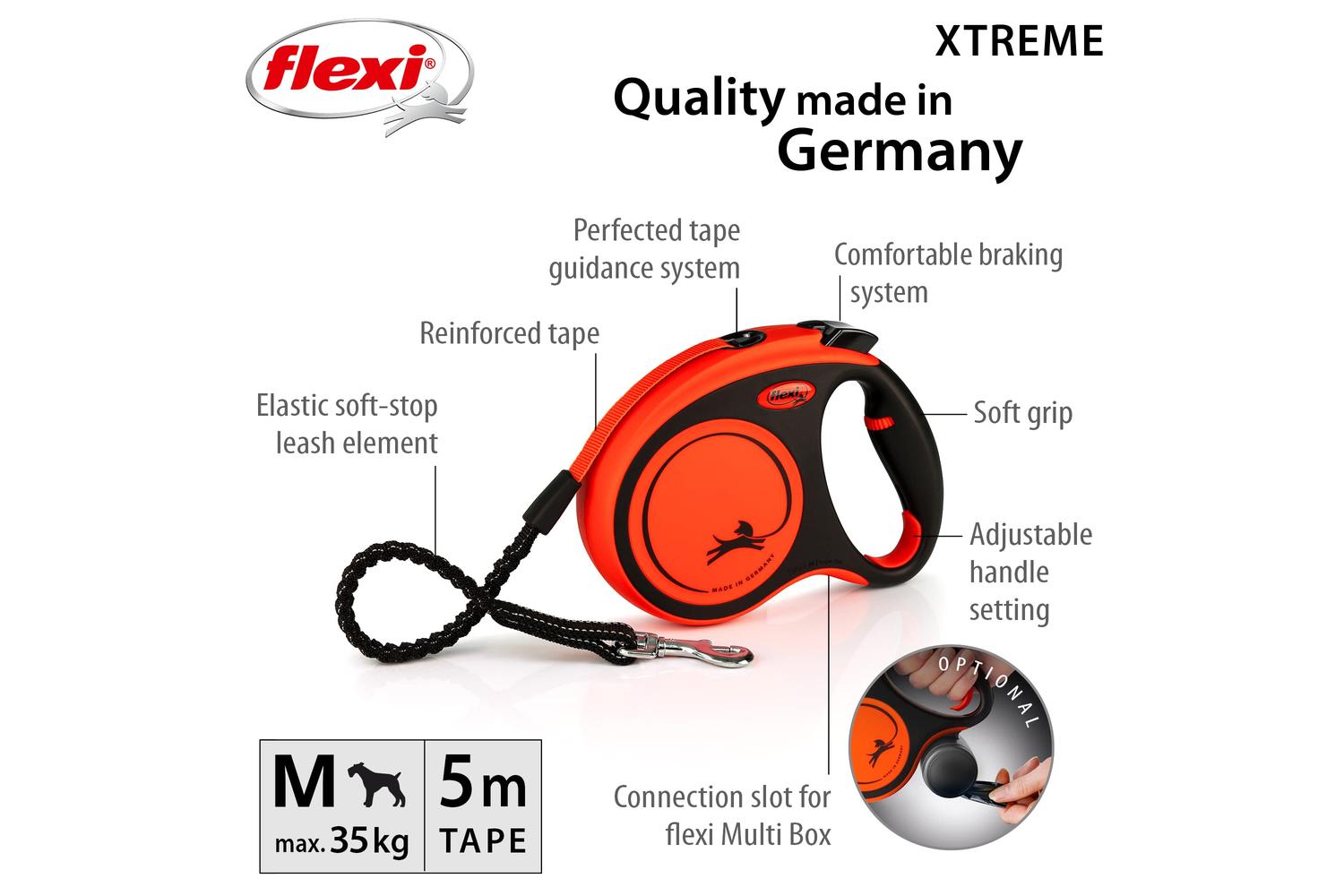 Flexi Bp-811193 - Flexi Xtreme Tape 5m Orn - Med-2