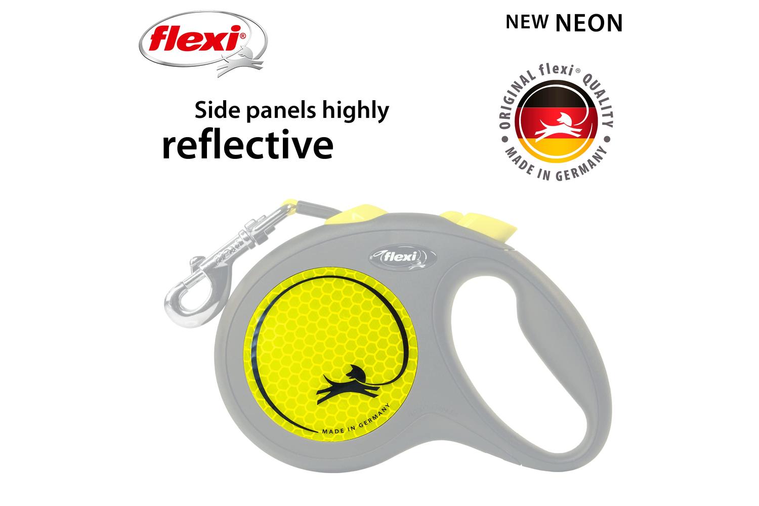Flexi Bp-372602 - Flexi Neon Tape 5m Ylw Lge-3