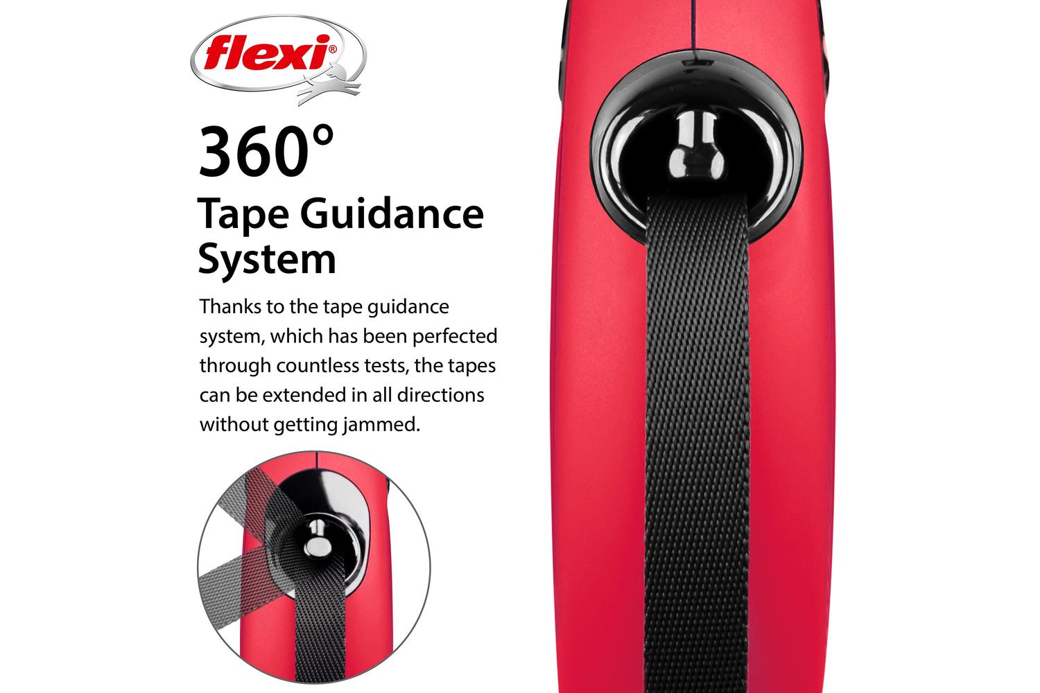 Flexi Bp-372581 - Flexi Classc Tape 5m Red Lge-3