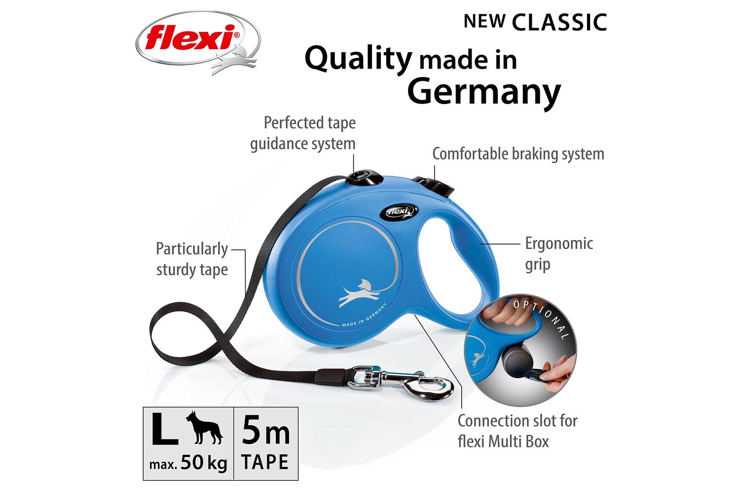 Flexi Bp-372568 - Flexi Classc Tape 5m Blu Lge-2