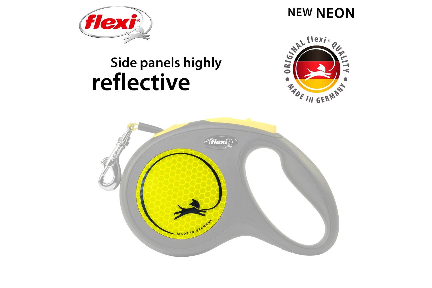 Flexi Bp-372613 - Flexi Neon Tape 5m Ylw Med-3
