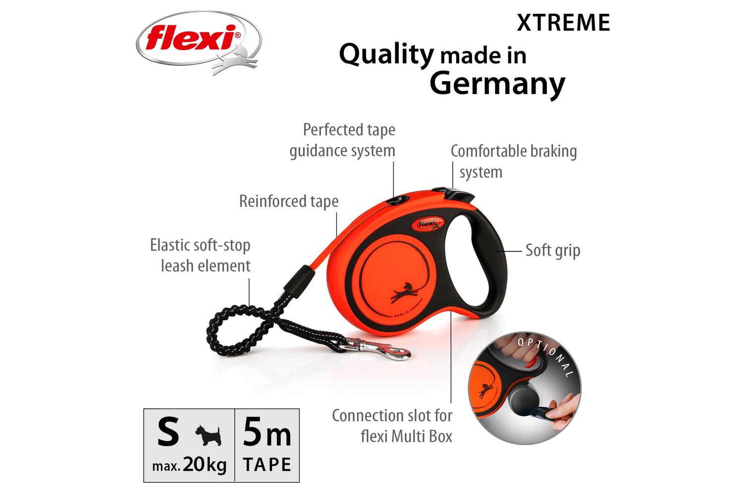 Flexi Bp-811175 - Flexi Xtreme Tape 5m Orn - Sml-2