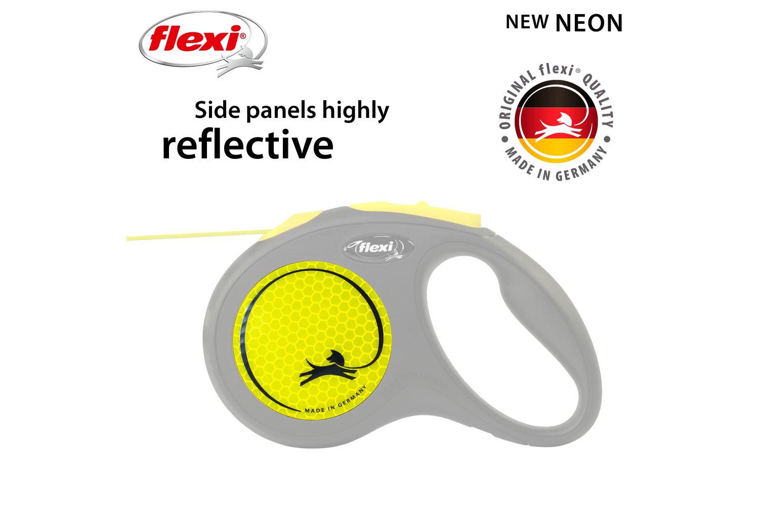 Flexi Bp-306400 - Flexi Neon Cord 5m Ylw Sml-3