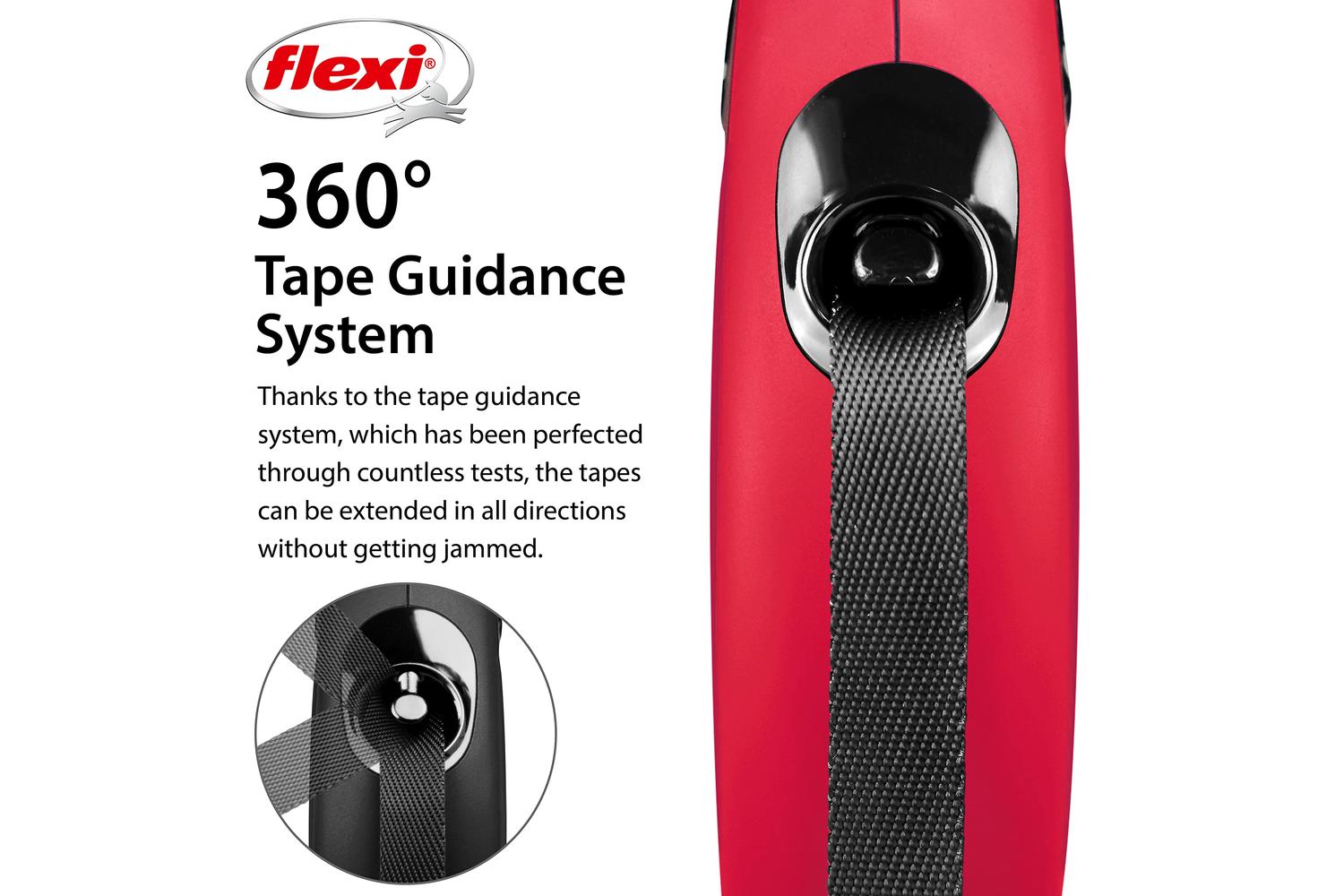 Flexi Bp-144540 - Flexi Classc Tape 3m Red Xs-3