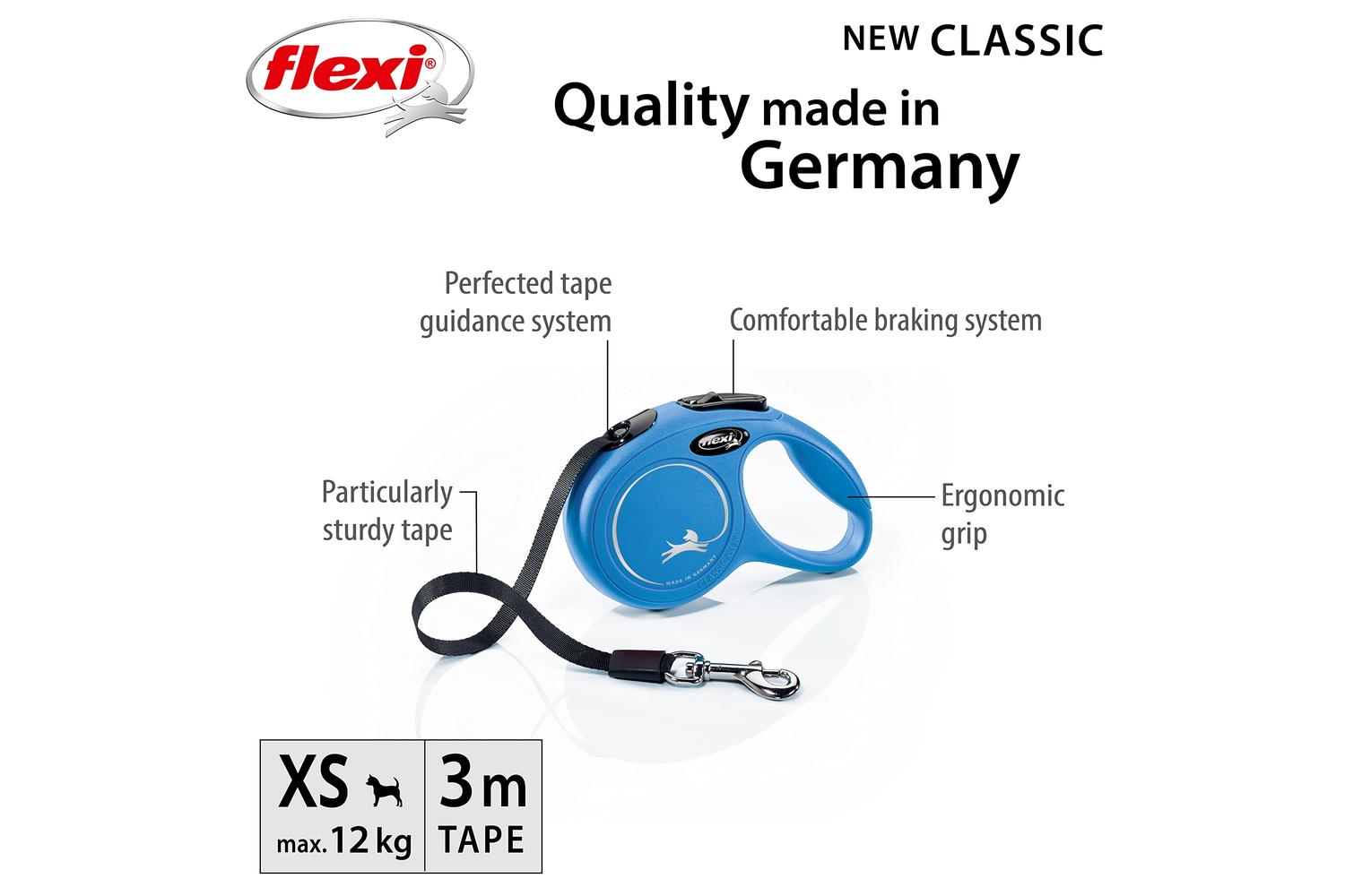 Flexi Bp-144551 - Flexi Classc Tape 3m Blu Xs-2