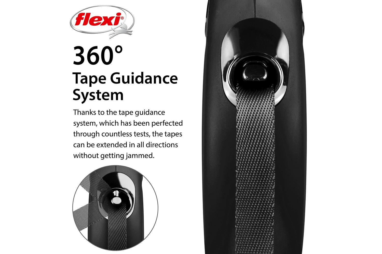 Flexi Bp-144562 - Flexi Classc Tape 3m Blk Xs-3