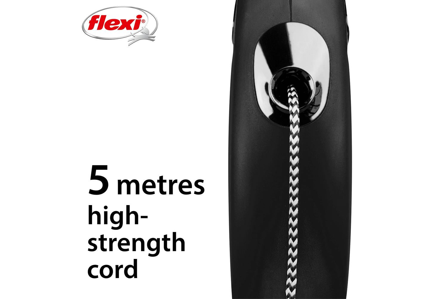 Flexi Bp-144440 - Flexi Classc Cord 5m Blk Sml-3
