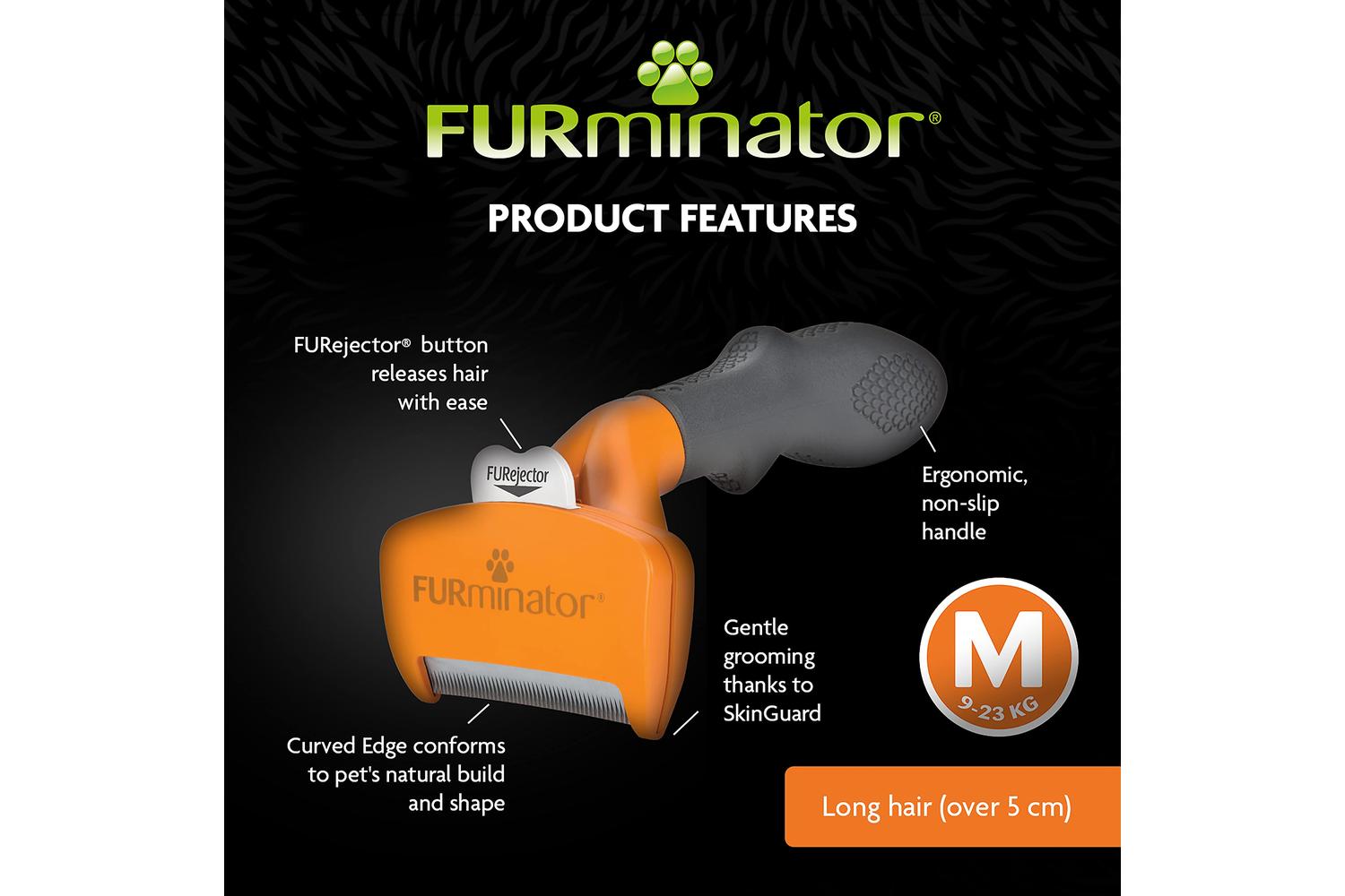 Furminator Bp-644212 - Fur Dog Long Hair Deshed M-3
