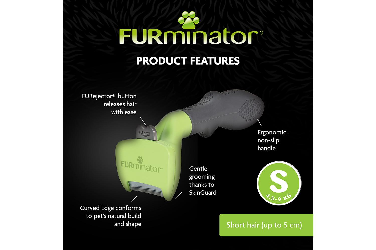 Furminator Bp-644267 - Fur Dog Short Hair Dshed Sml-3