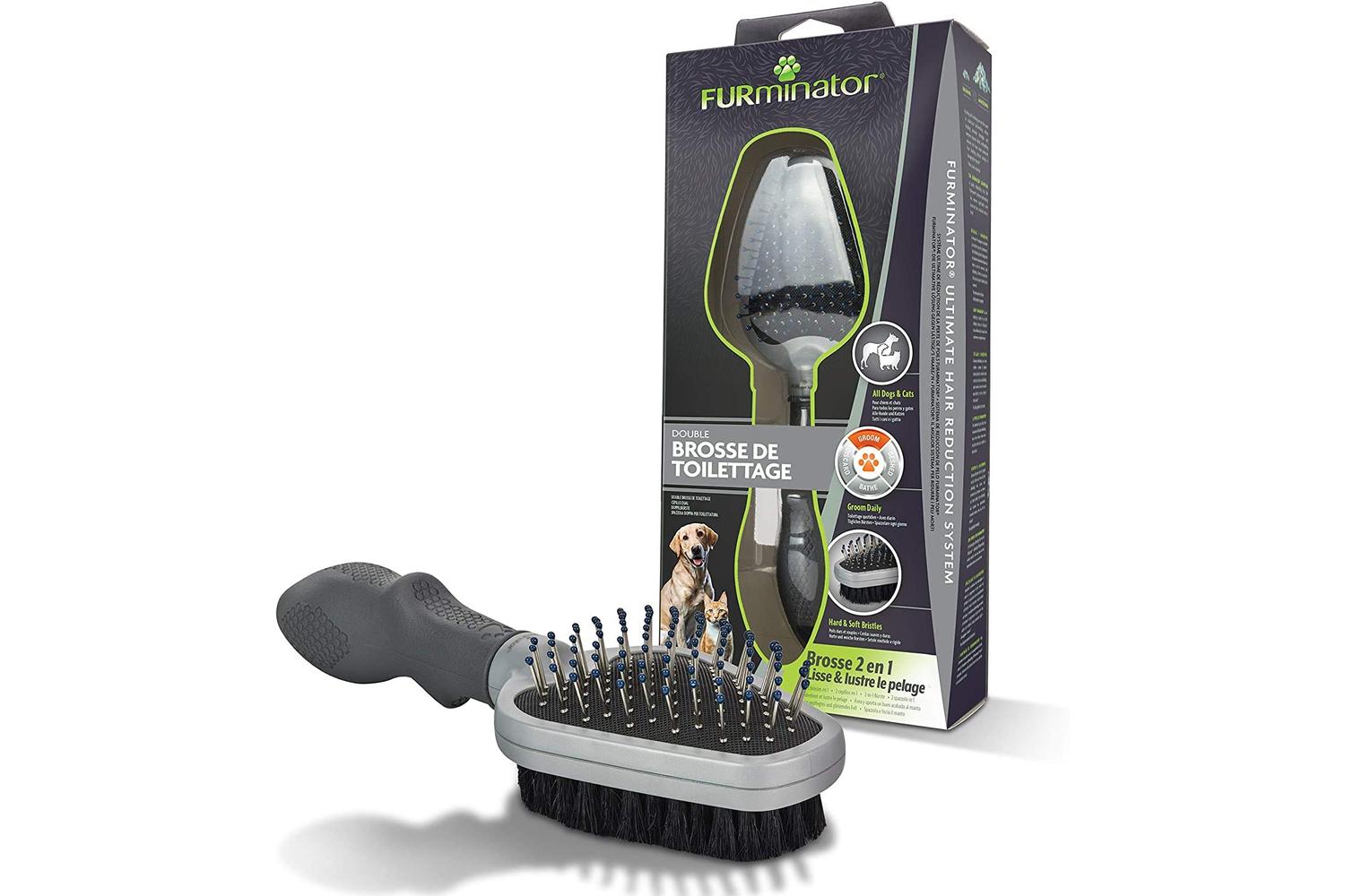 Furminator Bp-654915 - Fur Dual Grooming Brush Sgl