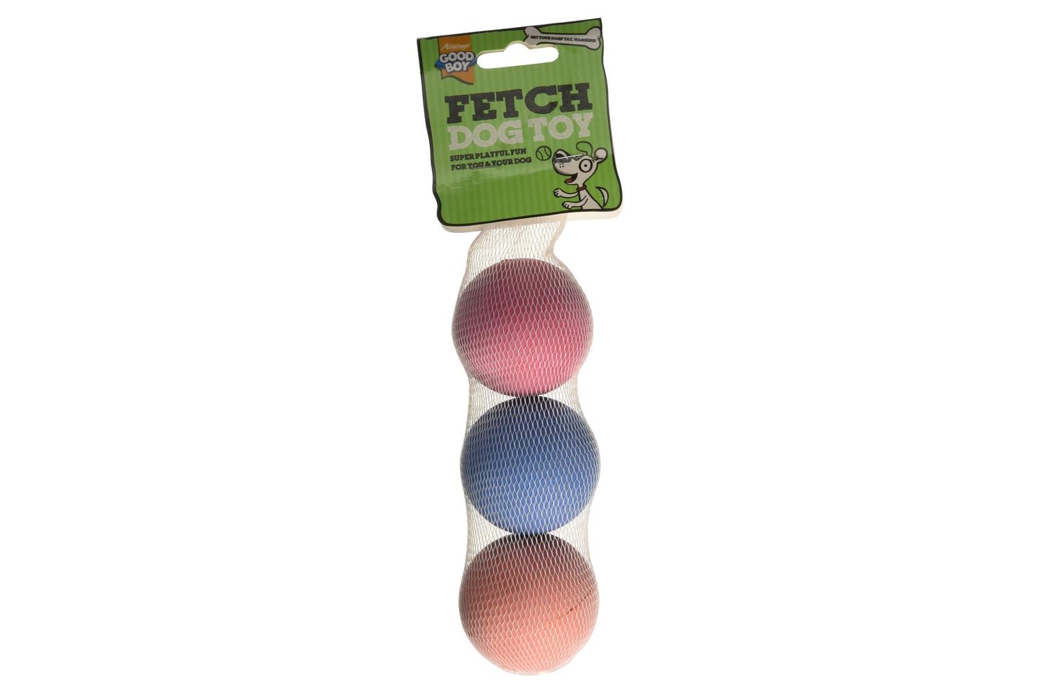 Good Boy Bp-589848 - Gb Sponge Ball 3pk