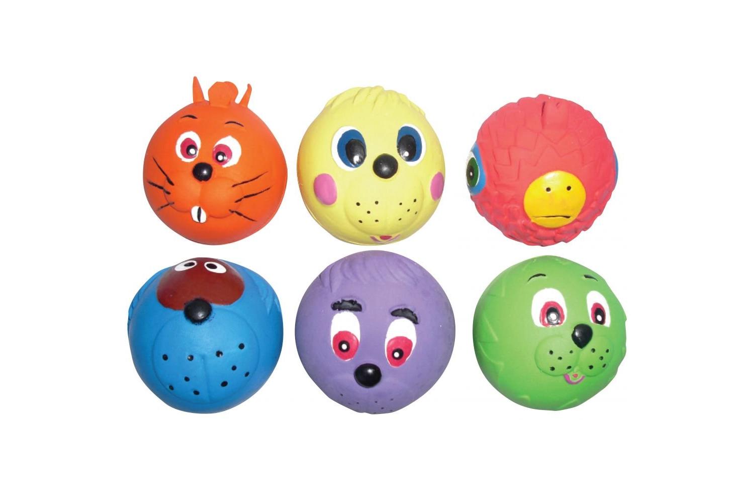 Good Boy Bp-601871 - Gb Latex Face Balls Sgl