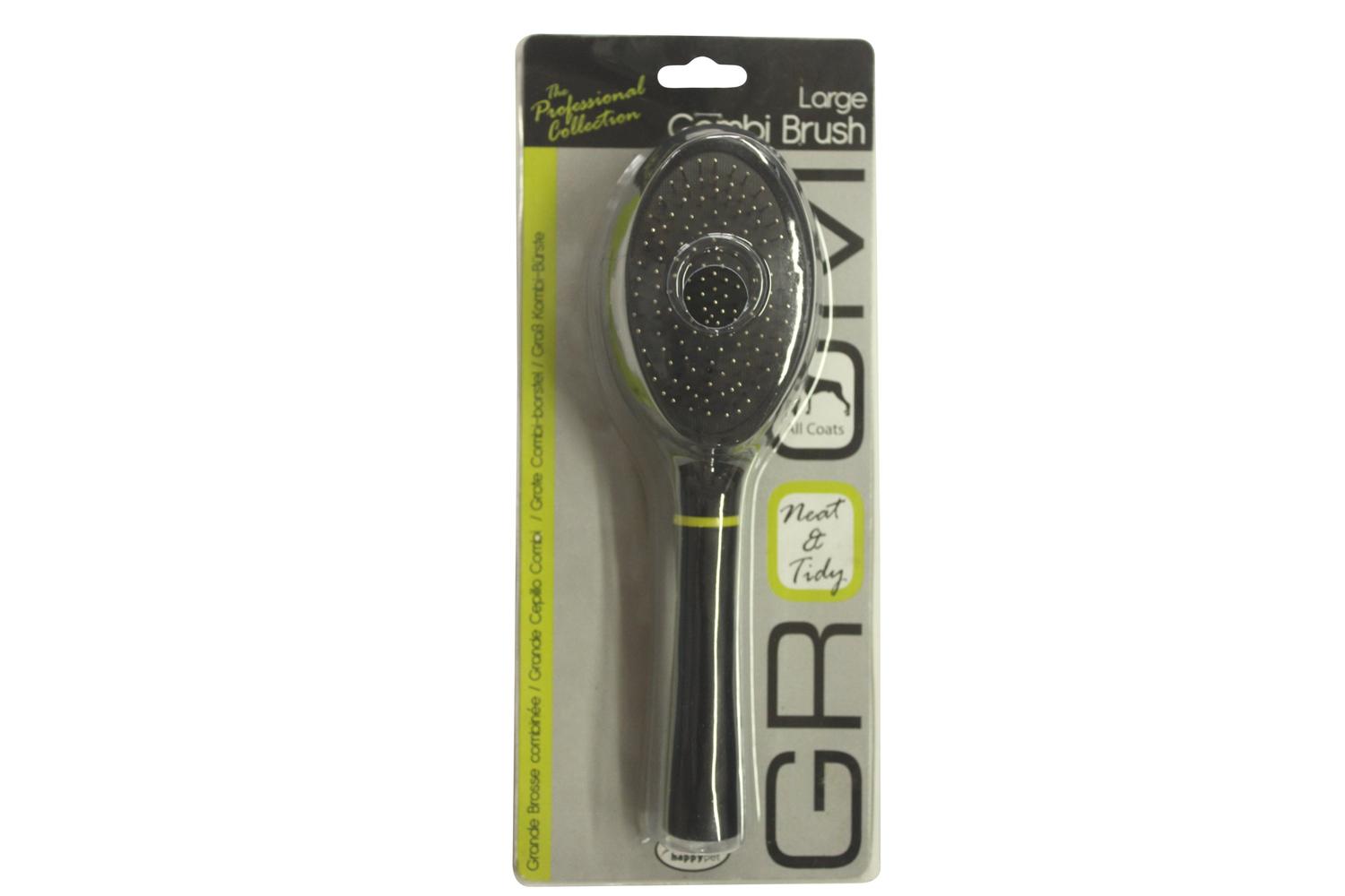 Happypet Bp-711343 - H/pet Groom Combi Brush - Lge