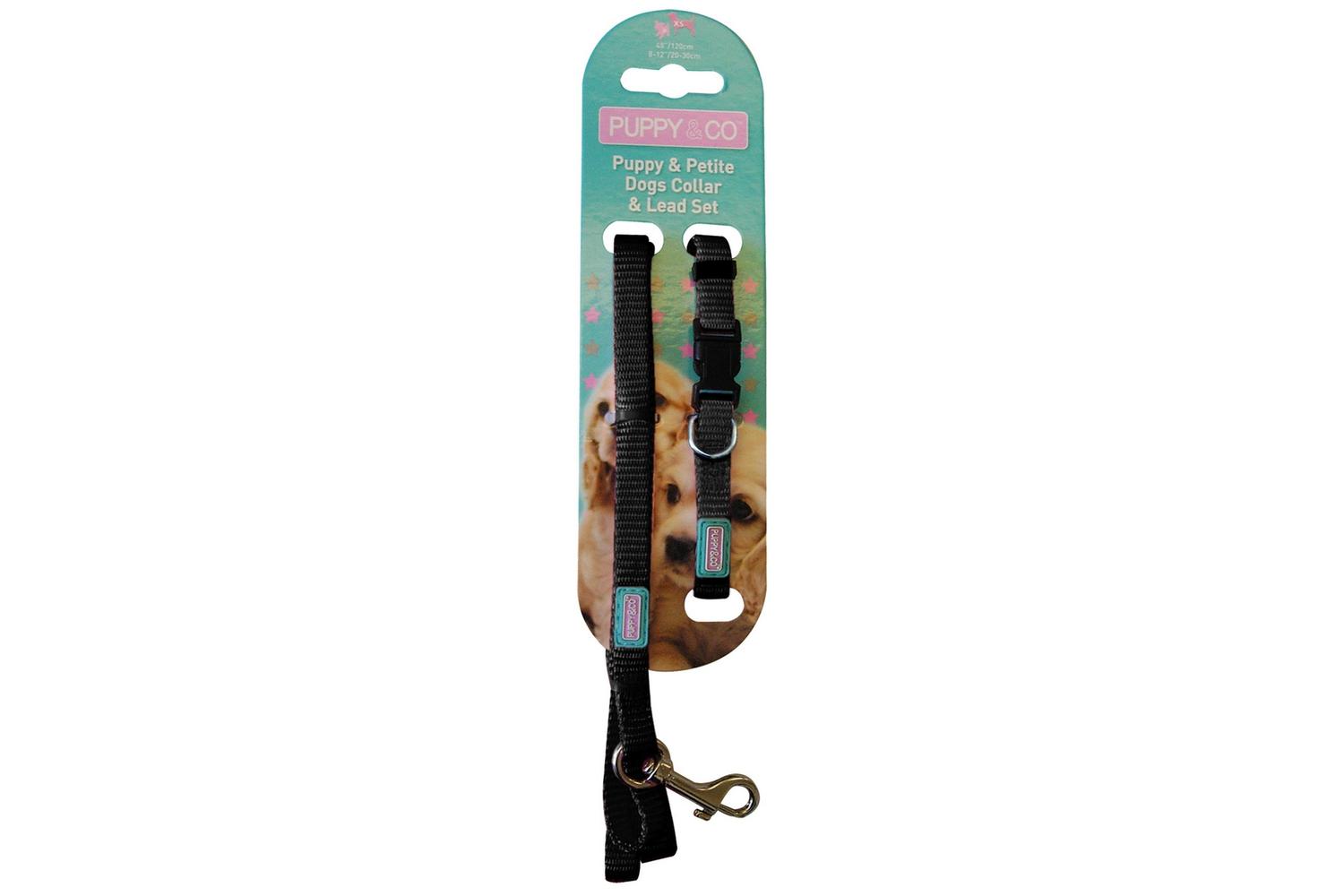 Hemmo Bp-87334 - H&b Puppy Set Nylon Blk 3/8x8-12"-2