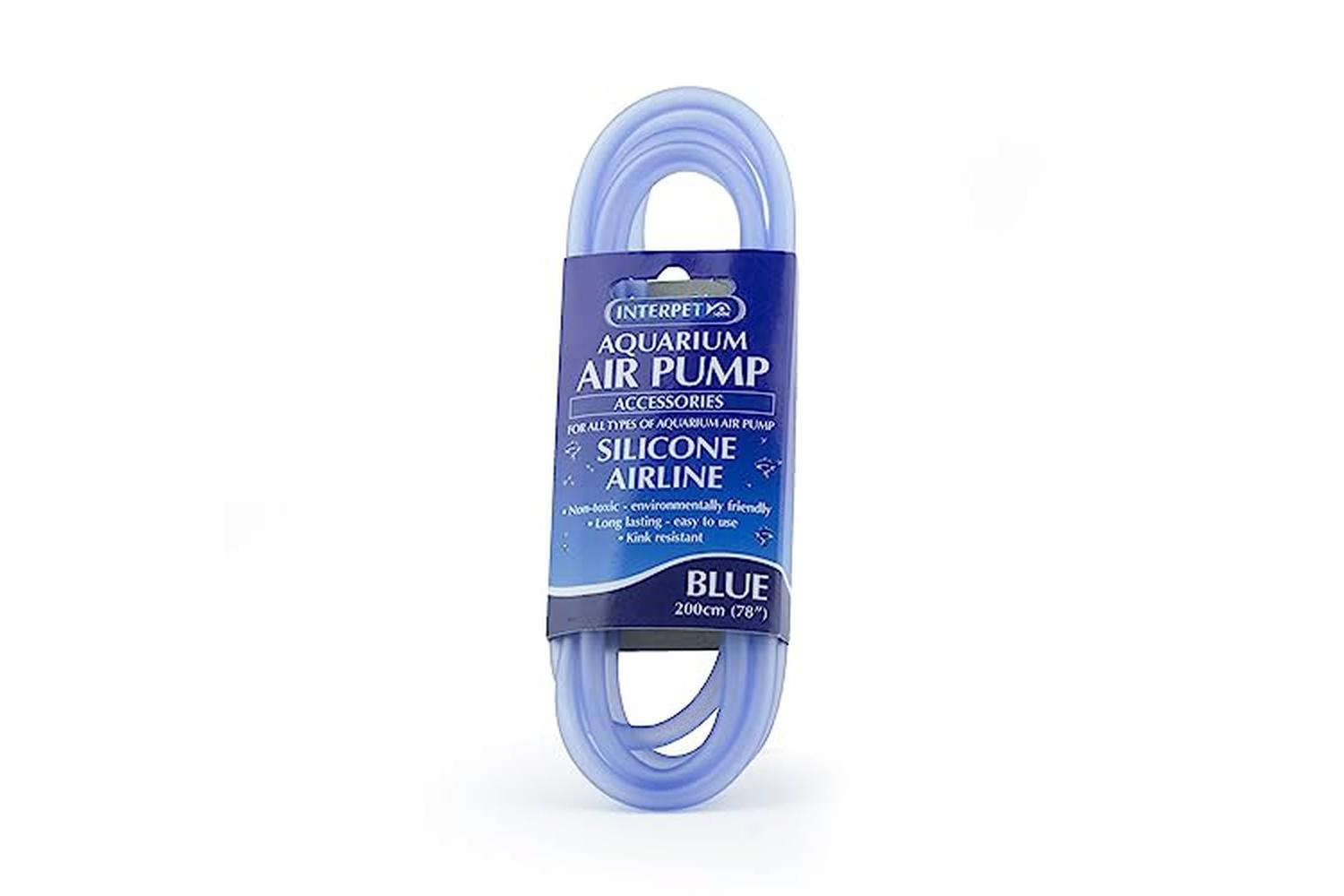 Interpet Bp-239907 - Blue Silicone Airline 2m