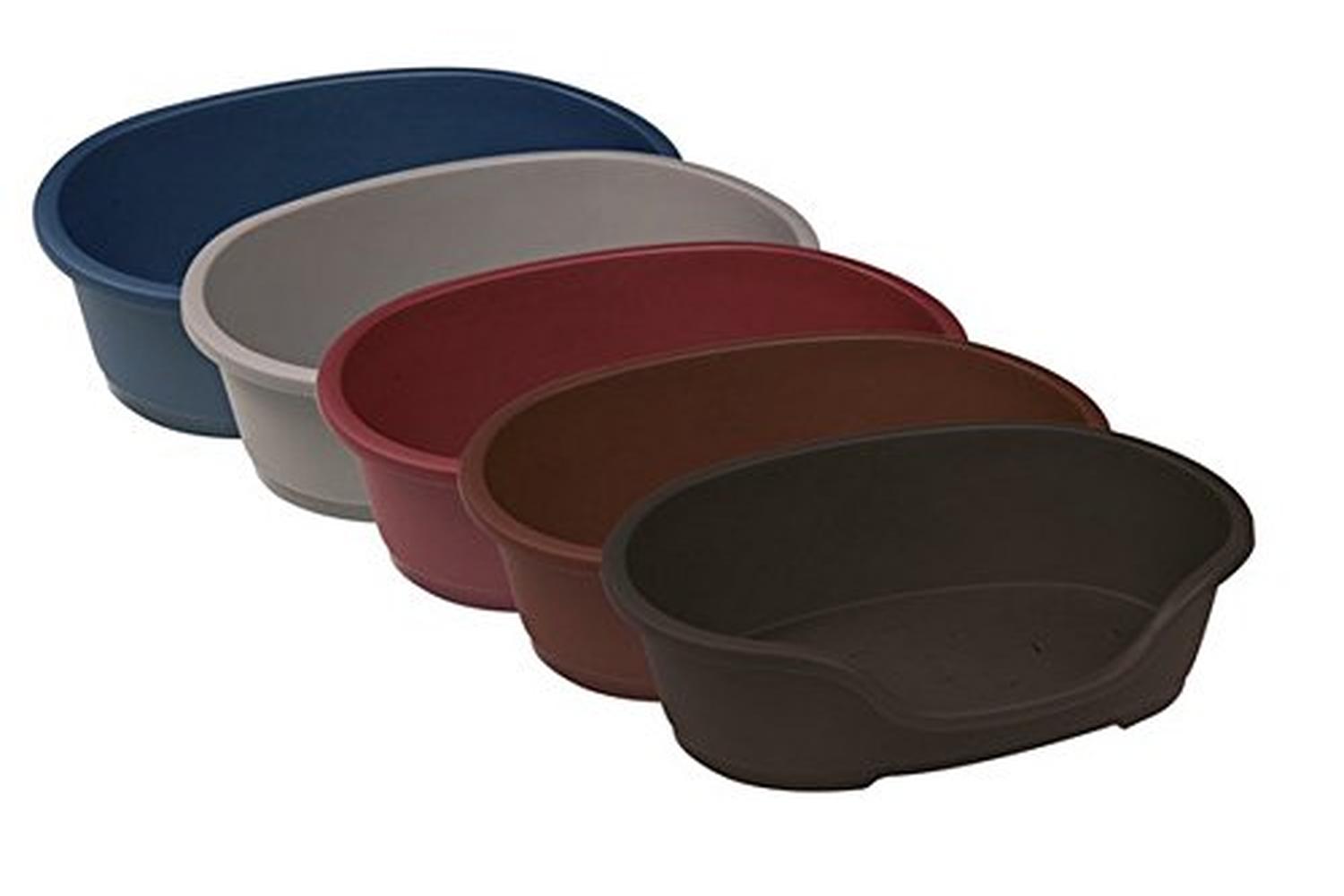 Karlie Bp-662413 - Mod Plastic Dog Bed Blk - Med-2