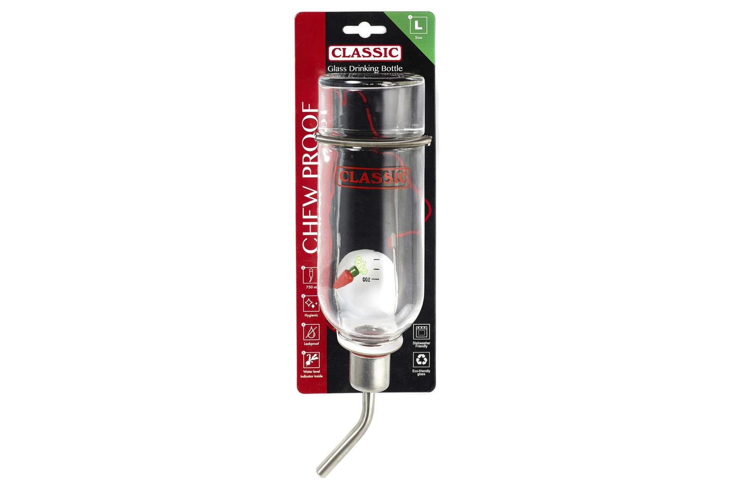 Kerbl Bp-377556 - Classic Lge Glass Bottle 750ml