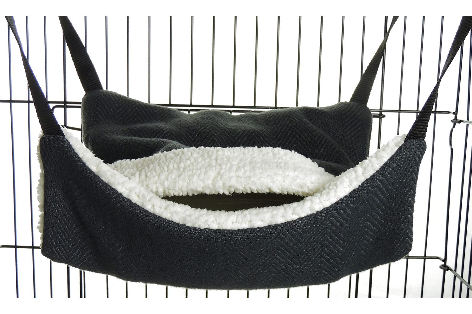Little Friends Bp-795806 - Lf Fluffy Hammock Grey - 30x37x30-2