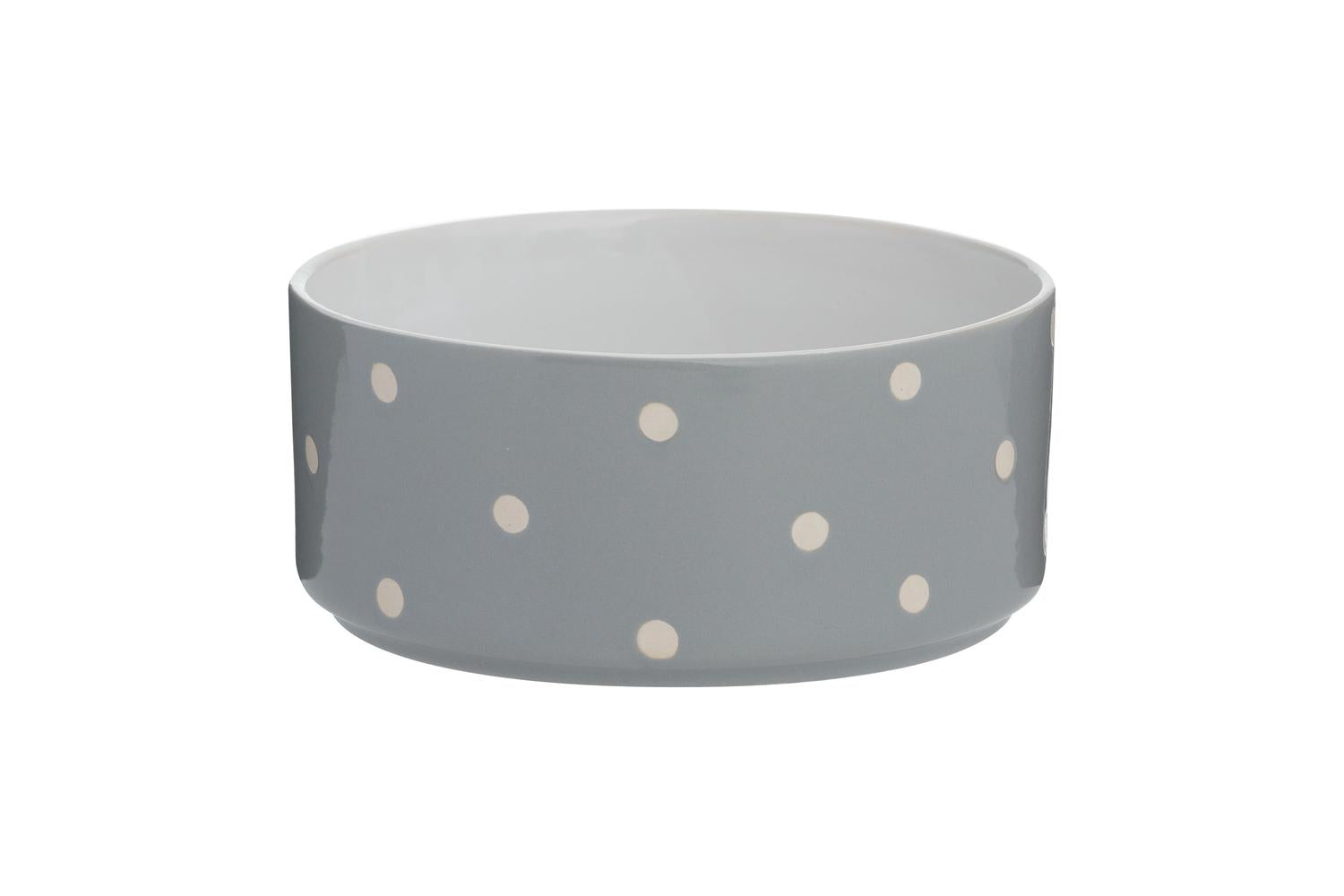 Mason Cash Bp-637412 - Mc Polka Dot Grey Bowl 18cm