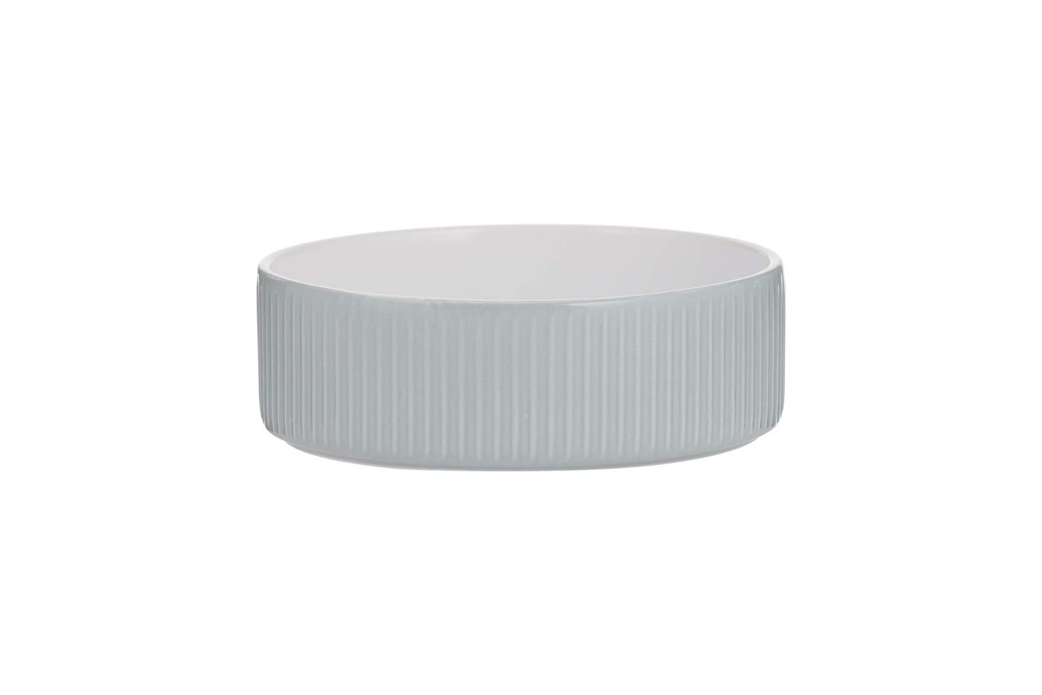 Mason Cash Bp-679377 - Mc Linear Grey Pet Bowl 13cm