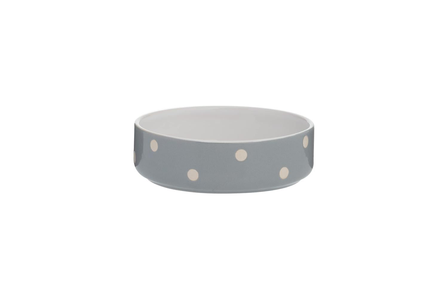 Mason Cash Bp-637391 - Mc Polka Dot Grey Bowl 13cm