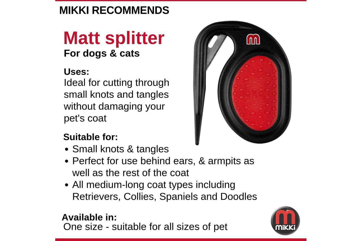 Mikki Bp-121316 - Mikki Matt Splitter - Sgl-2