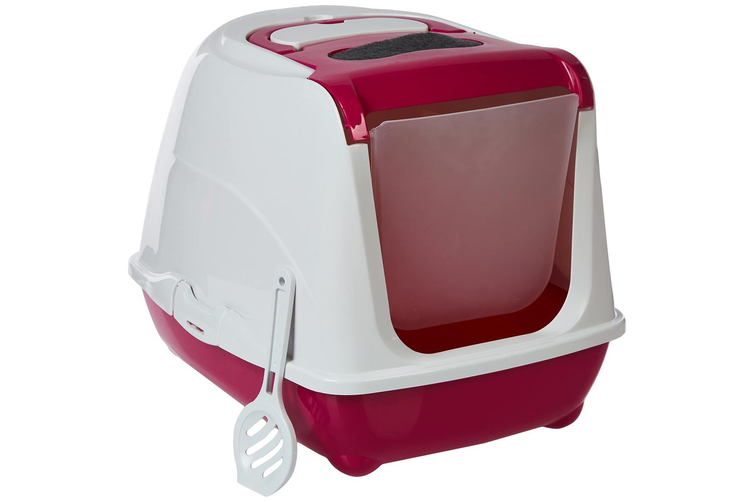 Moderna Bp-352465 - Hooded Cat Loo Hot Pink 50cm