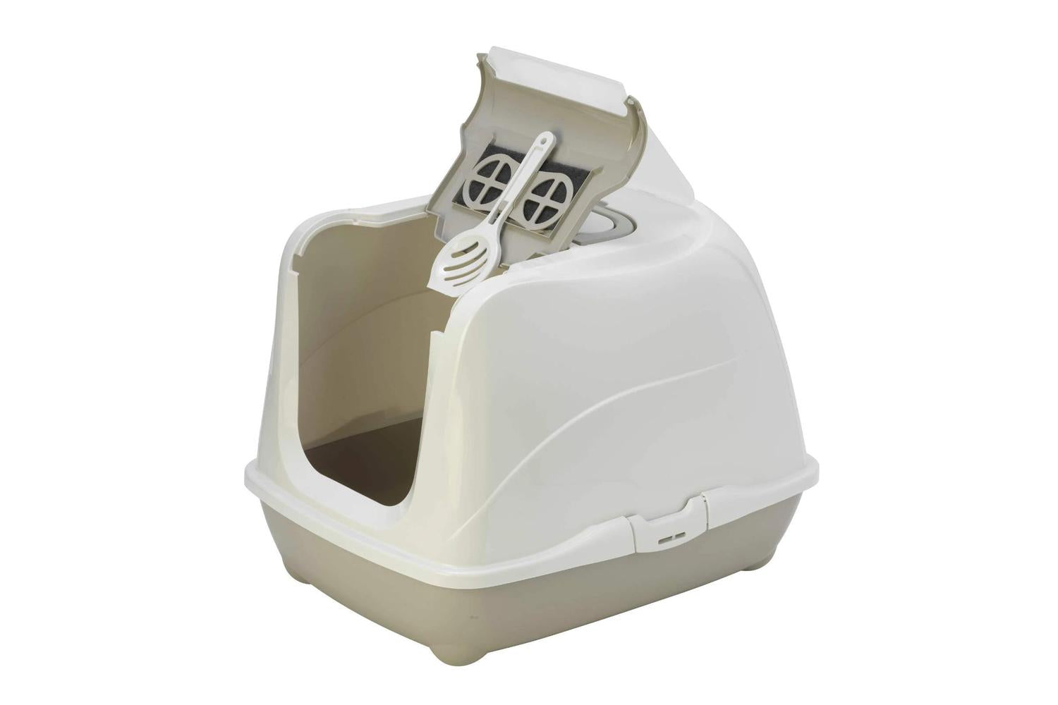 Moderna Bp-352473 - Hooded Cat Loo Warm Grey - 50cm-2