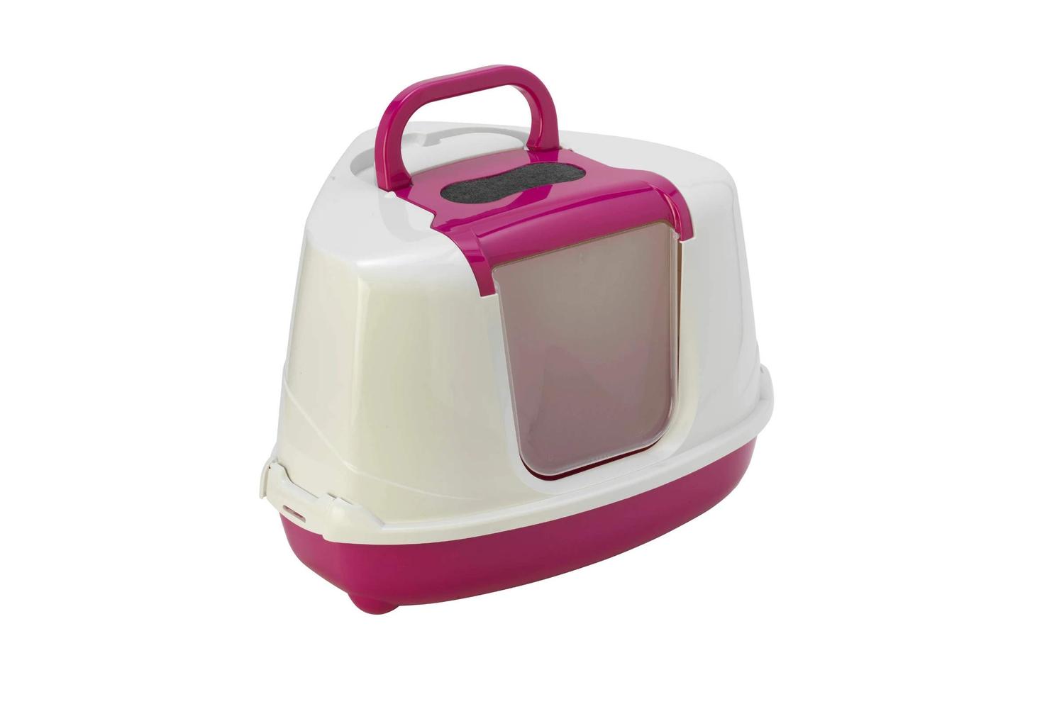 Moderna Bp-352495 - Cnr Hooded Flip Loo Pink 56cm-3