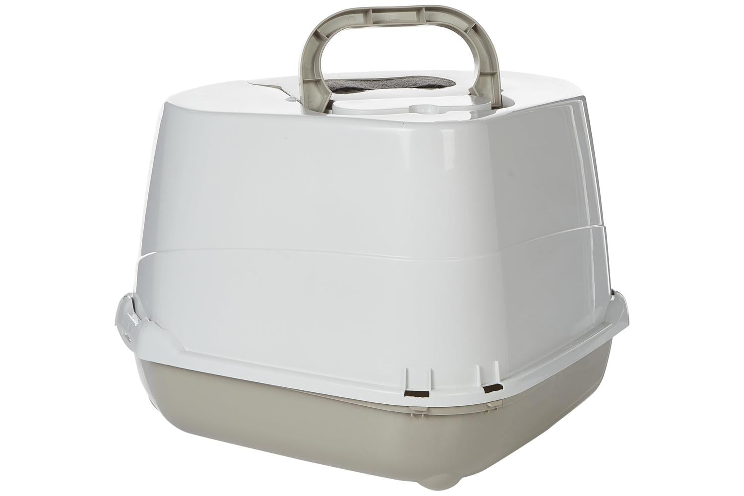 Moderna Bp-352505 - Cnr Hooded Flip Loo Grey - 56cm-2