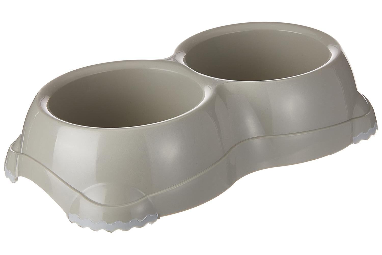 Moderna Bp-352340 - Twin Smarty Bowl Grey - 11cm