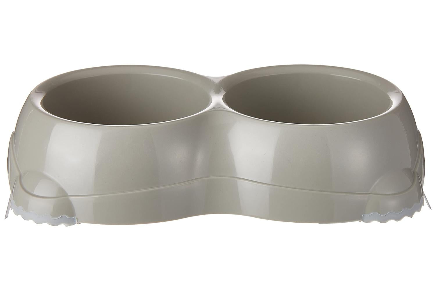 Moderna Bp-352340 - Twin Smarty Bowl Grey - 11cm-2