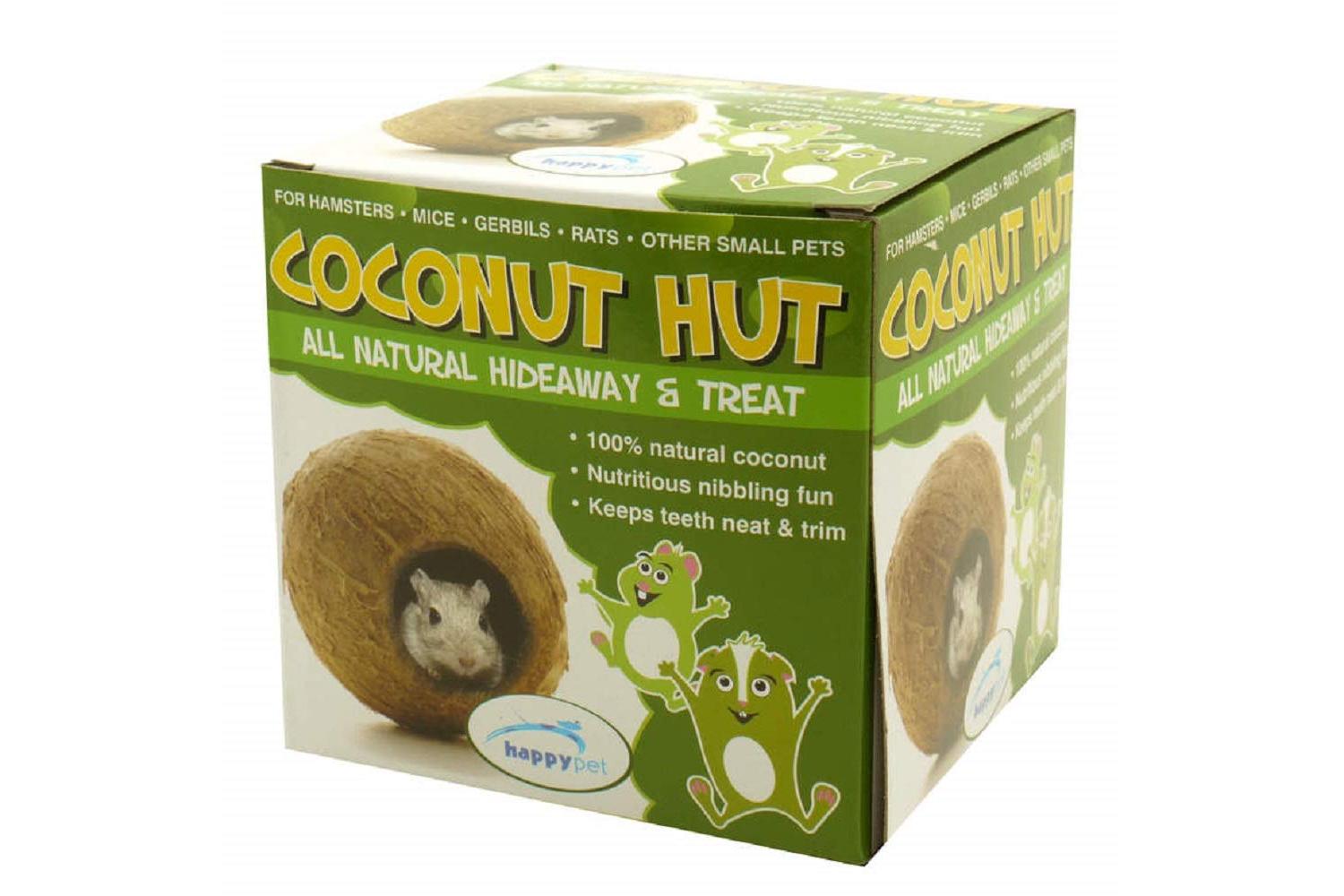 None Bp-13385 - H/pet Coconut Hut - 12cm-2