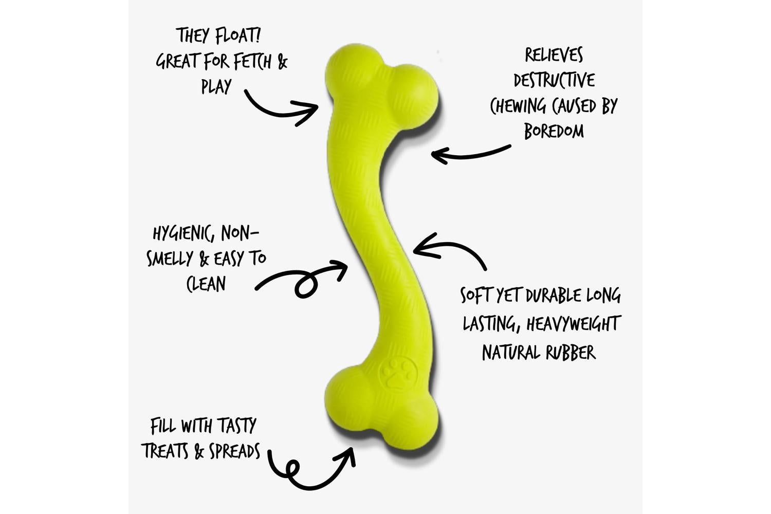 Pet Love Bp-397720 - Mighty Pups Foam Bone-2